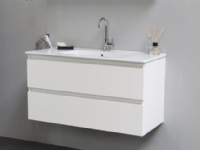 Sanibell Online møbelsæt 100x46cm hvid højglans leveres usamlet Rørlegger artikler - Rør og beslag - Trykkrør og beslag