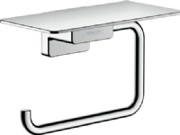 hansGrohe AddStoris papirholder med hylde krom