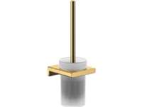 Produktfoto för hansgrohe AddStoris WC borste polerad guld look PVD