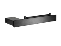 Wantec Reframe Collection toilet paper holder Black