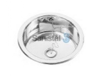 Juvel Barents vask BC313 Ø31 cm med prop, børstet