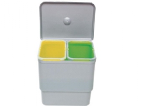 Intra Juvel affaldssystem til montering på låge - 2 beholdere Rørlegger artikler - Kjøkken - Kjøkkenvasker