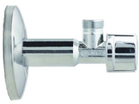 BROEN Arcofix stopventil lang model nippel/nippel 1/2 X 3/8 i krom med Ø70 mm roset. Leveres uden omløber til 10 mm kobberrør #744524033 Rørlegger artikler - Ventiler & Stopkraner - Stoppventiler