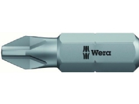 WERA WERK Bits Phillips® kærv PH2 længde 25 mm 1/4 tilslutning El-verktøy - Tilbehør - Bits & Borsett