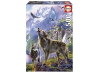 Educa 500 Wolves In The Rocks Leker - Figurer og dukker
