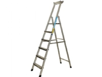 Trappestige i aluminium 6 trin 1,50 m