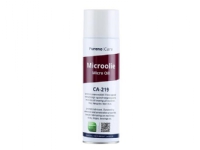 Microolie 500ml spray. Drivmiddel kulsyre. Til smøring på maskiner, låse, hængsler, lejer m.m