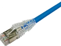 NETCONNECT Patchkabel kat 6A S/FTP PiMF, længde: 0,5 m farve: blå med LSZH kappe Rørlegger artikler - Rør og beslag - Trykkrør og beslag
