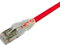 NETCONNECT Patchkabel kat 6A S/FTP PiMF, længde: 1,0 m farve: rød med LSZH kappe Rørlegger artikler - Rør og beslag - Trykkrør og beslag