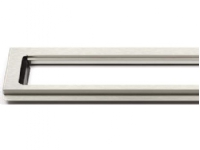 UNIDRAIN ClassicLine ramme 600mm i rustfrit stål til linjeafløb, med rammehøjde på 10mm. Rørlegger artikler - Avløp - Rister