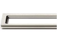 UNIDRAIN ClassicLine ramme 600 mm i rustfrit stål til linjeafløb - rammehøjde på 10 mm