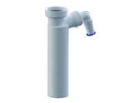 GLYNWED Tilslutningsrør 11/2 - 50 mm med 1 studs hvid Rørlegger artikler - Baderommet - Tilbehør for håndvask