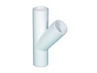 Purus grenrør 45° 32 mm hvid PP/TPE Rørlegger artikler - Baderommet - Tilbehør for håndvask