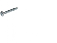 Spunskrue 4x35mm panhoved Torx® 20 kærv Elforzinket - (500 stk.)