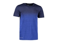 Geyser sømløs stribet T-shirt, G21024, navy melange, str. L Klær og beskyttelse - Diverse klær