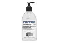 Pureno håndsprit 500ml - Gel 85% alkohol, m/pumpe