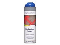 Pureno markeringsspray 500ml - Blå beregnet til mærkning på veje, bygninger, tuneller m.m. Verktøy & Verksted - Håndverktøy - Markeringsverktøy