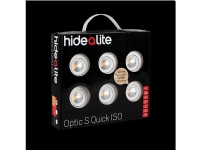 Bilde av Led-downlight Optic S Quick Iso 6-p Hvid 3000k, 290lm, Ra>95, 3sdcm, 36°, 4,5w, Ip44. Fasedæmpbar Driver Inkluderet.