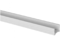 Aluminiumprofil Art Low 2m, anodiseret lav U-profil til belysning inde og ude, Max kølingseffekt 18 W/m PROFESSIONEL Belysning - Innendørsbelysning - Innbyggings-spot