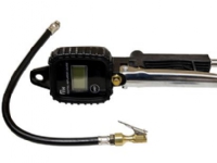 Pumpepistol digital 0-12 bar - Digital pumpepistol 0-12 bar 500mm slange og klemnippel El-verktøy - Luftverktøy - Lufttilbehør