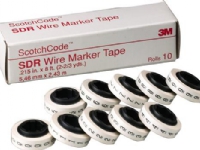 Bilde av 3mtm Scotchcodetm Mærke 8 Handy Marker Tape Refill Rulle 10 Stk/pk