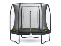 Comfort, Trampoline over bakken, Rund, 120 kg, 5 år, Safety net, Sort