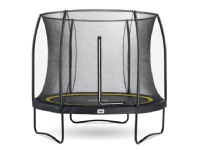 Bilde av Salta Comfort, Trampoline Over Bakken, Rund, 120 Kg, 5 år, Safety Net, Sort