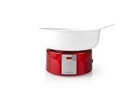 Nedis FCCM100FRD, Rød, Hvit, Plast, 500 W, 295 mm, 295 mm, 230 mm Kjøkkenapparater - Kjøkkenmaskiner - Sukkerspinn maskiner