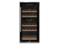 Caso WineComfort 24, Vin køleboks, Fritstående, 24 flaske(r), 60 W, G, Sort