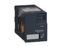 Bilde av Schneider Electric Rxm Stikbensrelæ Med Led Og 4 C/o Kontakter På 6a Og 24 Vdc Forsyning