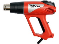 Yato YT-82288, Varmluftspistol, II, Sort, Rød, 500 l/min, 550 °C, 300 l/min El-verktøy - Andre maskiner - Diverse verktøy