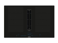 Iq700 Ex807nx68e, Sort, Innebygget, 80 Cm, Sonebasert Induksjon, Glass-Keramikk, 4 Zone(S)