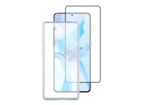 Bilde av 4smarts - 360° Starter Set - Beskyttelsesboks For Mobiltelefon - Oleofobisk Belegg, Termoplast-polyuretan (tpu), Herdeet Glass (10 H), Hydrophobic Coating - Gjennomsiktig - For Samsung Galaxy S23