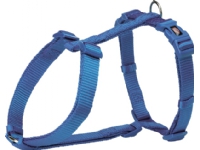 Trixie Premium H-sele, M–L: 52–75 cm/20 mm, blå Kjæledyr - Hund - Hundehalsbånd, Kobbel & Seler