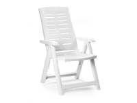 Bilde av Progarden Garden Chair Yuma White 60x61x109cm
