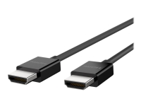 Belkin BOOST CHARGE - Ultra High Speed - HDMI-kabel - HDMI hann til HDMI hann - 2 m - svart - 8K-støtte - for P/N: AVC006BTSGY, F4U098BT, F4U110BT, INC003TTBK, INC004BTSGY PC tilbehør - Kabler og adaptere - Videokabler og adaptere