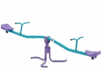 Plum Roterende Vippe, Lilla/Turkis
