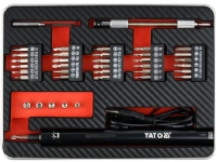Yato YT-27930, Elektrisk skrutrekker, Rett håndgrep, Sort, 45,6 dB, Batteri, 3,6 V El-verktøy - DIY - Akku verktøy - Driller