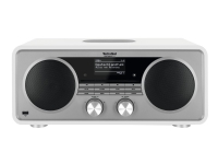 TechniSat DigitRadio 602 - Lydsystem - 70 watt (Total) - hvit, sølv TV, Lyd & Bilde - Stereo - Mikro og Mini stereo