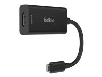 Belkin Connect - Video adapter - 24 pin USB-C hann til HDMI hunn - svart - 8K 60Hz støtte, 4K 144Hz støtte PC tilbehør - Kabler og adaptere - Adaptere
