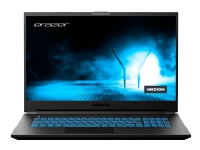ERAZER Defender E15 MD62302 - AMD Ryzen 7 - 5800H / op til 4,4 GHz - Win 11 Home - GF RTX 3050 Ti - 16 GB RAM - 512 GB SSD NVMe - 17,3 IPS 1920 x 1080 (Full Ethernet H) - 1igabit Ethernet H) - Wi-Fi 6 - sort - kbd: Nordisk