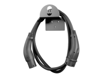 Wallbox - Kabelholder for charging cable - svart Bilpleie & Bilutstyr - Utstyr til Garasje - Vegglader & Ladekabler