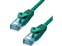 ProXtend - Patch-kabel - RJ-45 (hane) till RJ-45 (hane) - 3 m - 6 mm - UTP - CAT 6a - IEEE 802.3at - halogenfri, formpressad, hakfri, tvinnad - grön