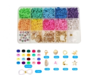 Smykkesett med 1000 perler av polymerleire Leker - Kreativitet - Mote og smykker