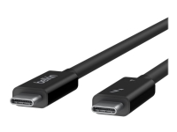 Bilde av Belkin Connect - Thunderbolt-kabel - 24 Pin Usb-c (hann) Reversibel Til 24 Pin Usb-c (hann) Reversibel - Thunderbolt 4 - 2 M - Aktiv, Usb Power Delivery (100 W) - For P/n: Inc006ttsgy