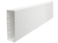 OBO WDK Kabelkanal komplet incl. kabelholder og låg Højde 60 mm, bredde 210 mm, Længde 2000 mm Perlehvid Ral 9016 bly-fri plast - (2 meter)
