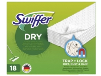 Swiffer Wipes utskiftbare patroner for oppsamling av støv 18 stk