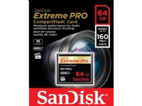 SanDisk Extreme Pro - Flashminnekort - 64 GB - CompactFlash Tele & GPS - Mobilt tilbehør - Minnekort