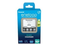 Panasonic eneloop Basic BQ-CC51 - Batterilader - plastic free - (for 4xAA/AAA) 4 x AAA - NiMH - 800 mAh (Europlug) Strøm artikler - Batterier - Batterilader