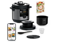 Tefal Turbo Cuisine & Fry CY7788, 7,6 l, 7,6 l, Sort, Digitalt, China, 1200 W Kjøkkenutstyr - Gryter & panner - Dampgryter